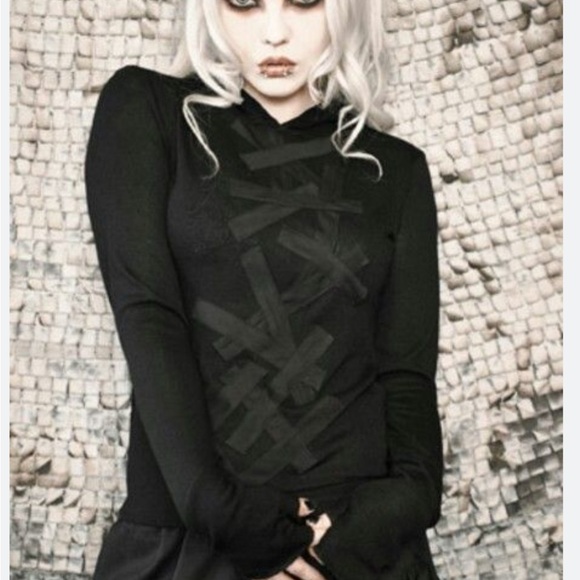 HEAVY RED Sweaters - Heavy Red Aphotic Bewitching Hoodie.